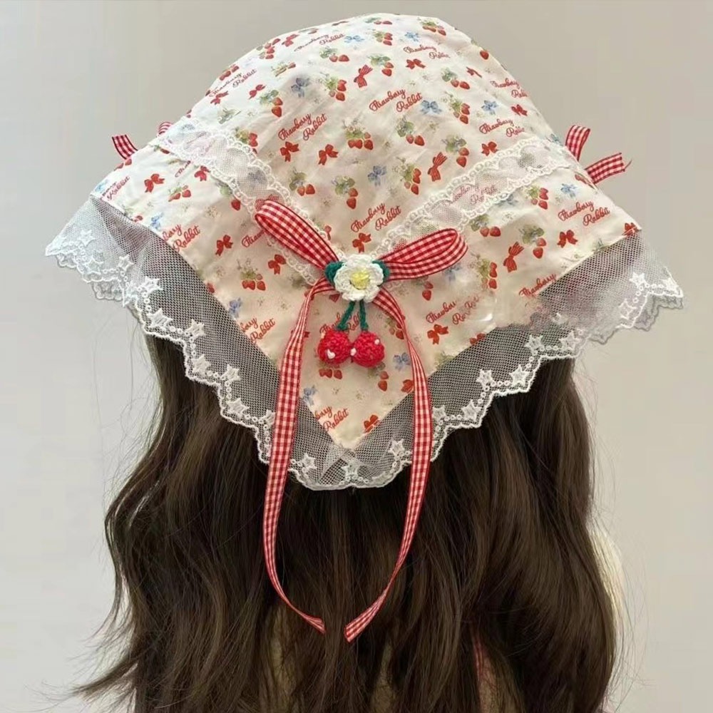 French Street Fashion - Bandeau de sauna papillon en dentelle