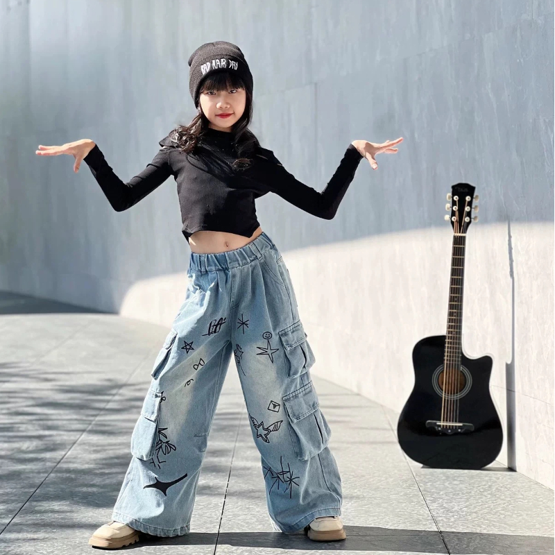Street Fashion Show - Costumes de danse jazz pour filles,