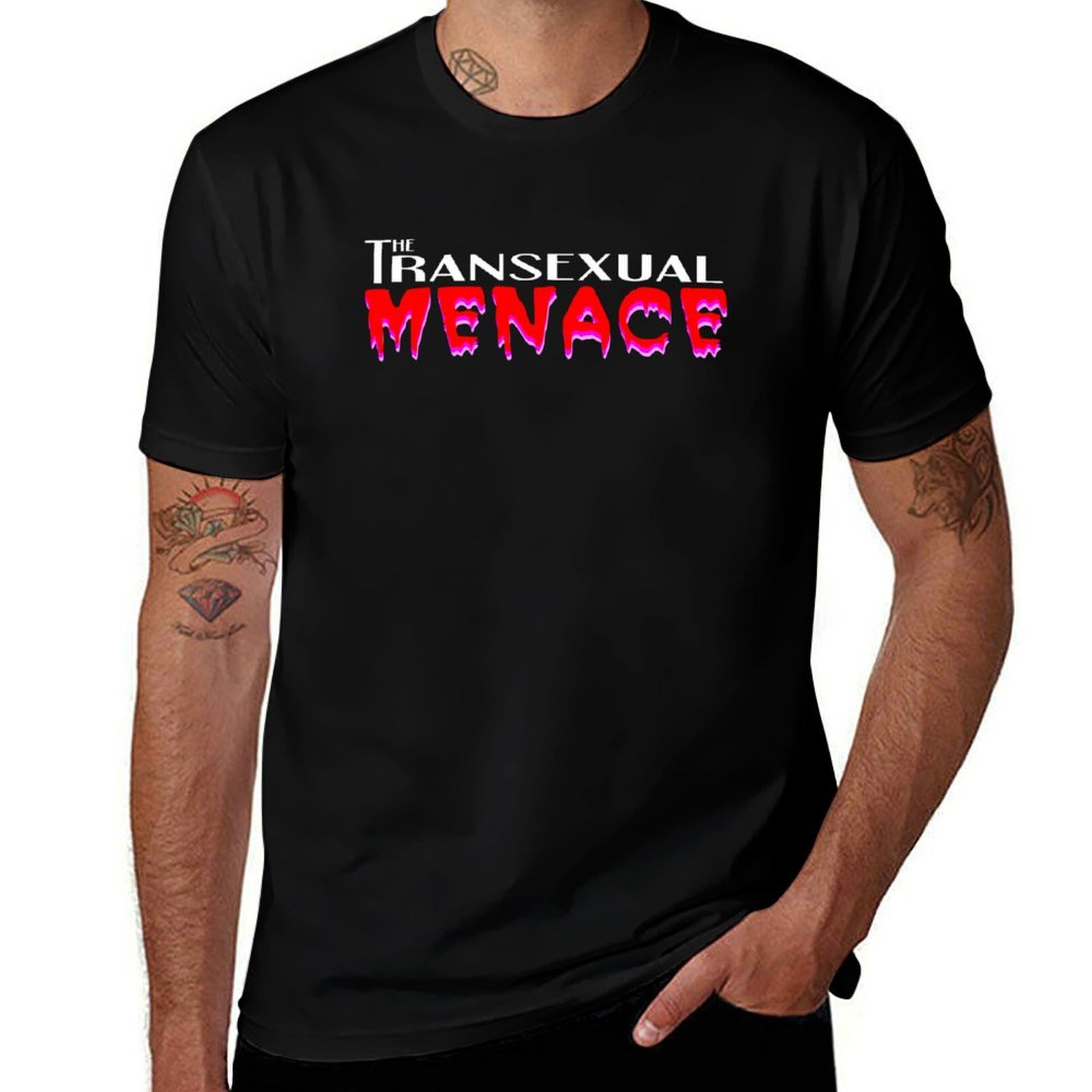 Street Fashion History - T-shirt The Transexual Menace (Histoire Mimoïgraphe)