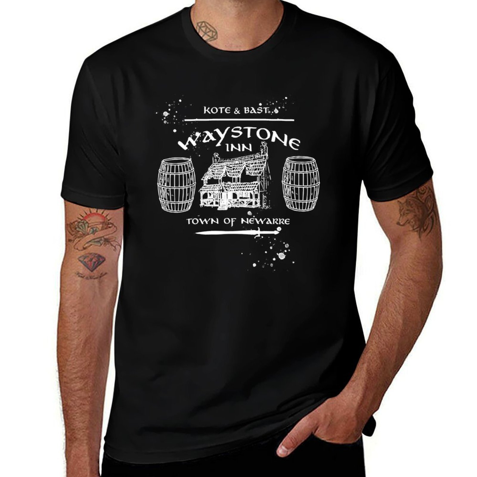 Street Fashion Name - T-shirt Waystone Inn Name Of The