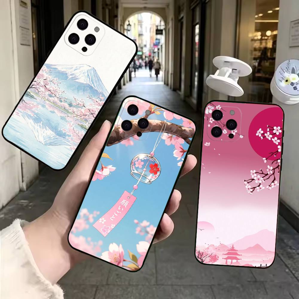 Street Fashion Quotes - Coque de téléphone souple noire à