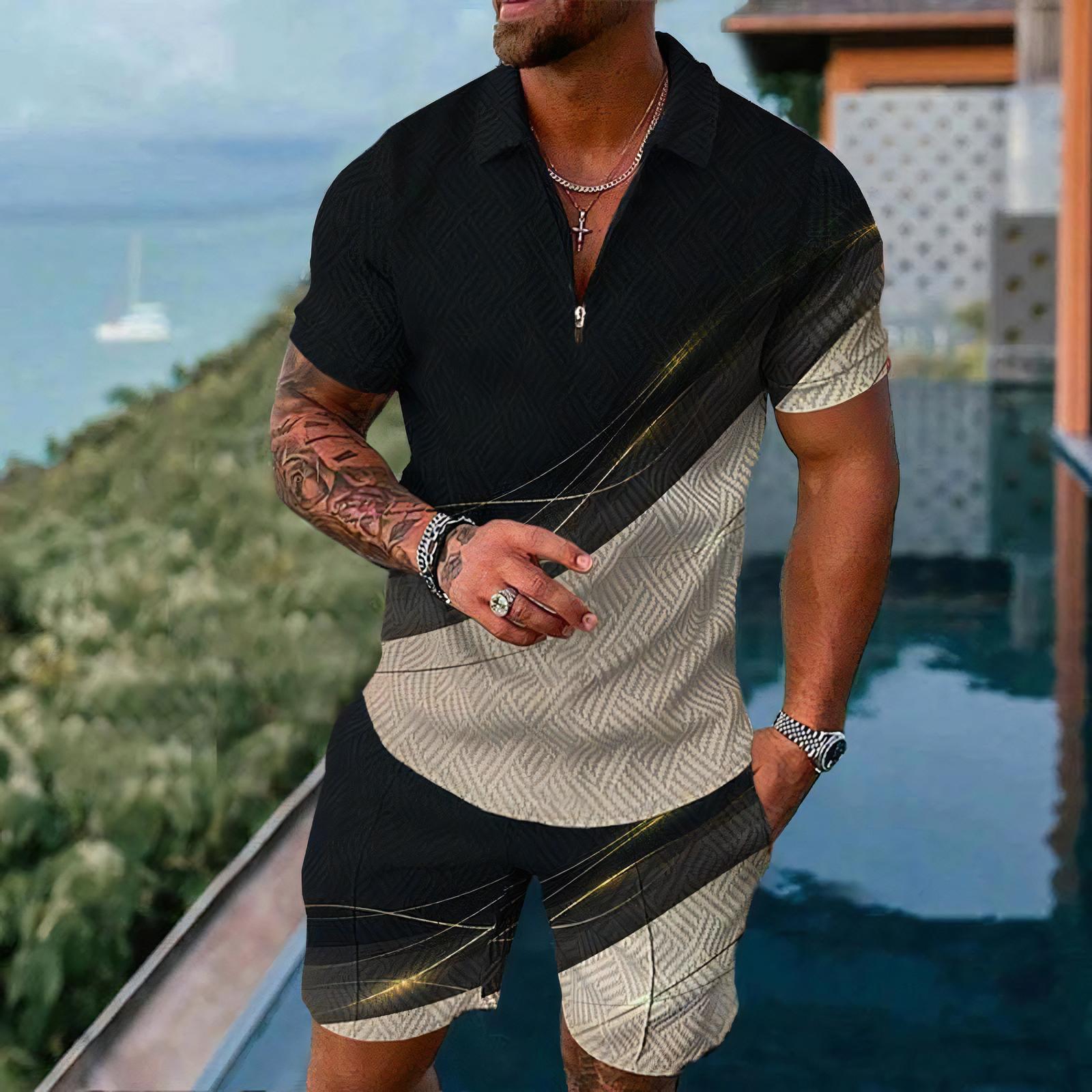Street Fashion Clothing - Ensembles de polos pour hommes à