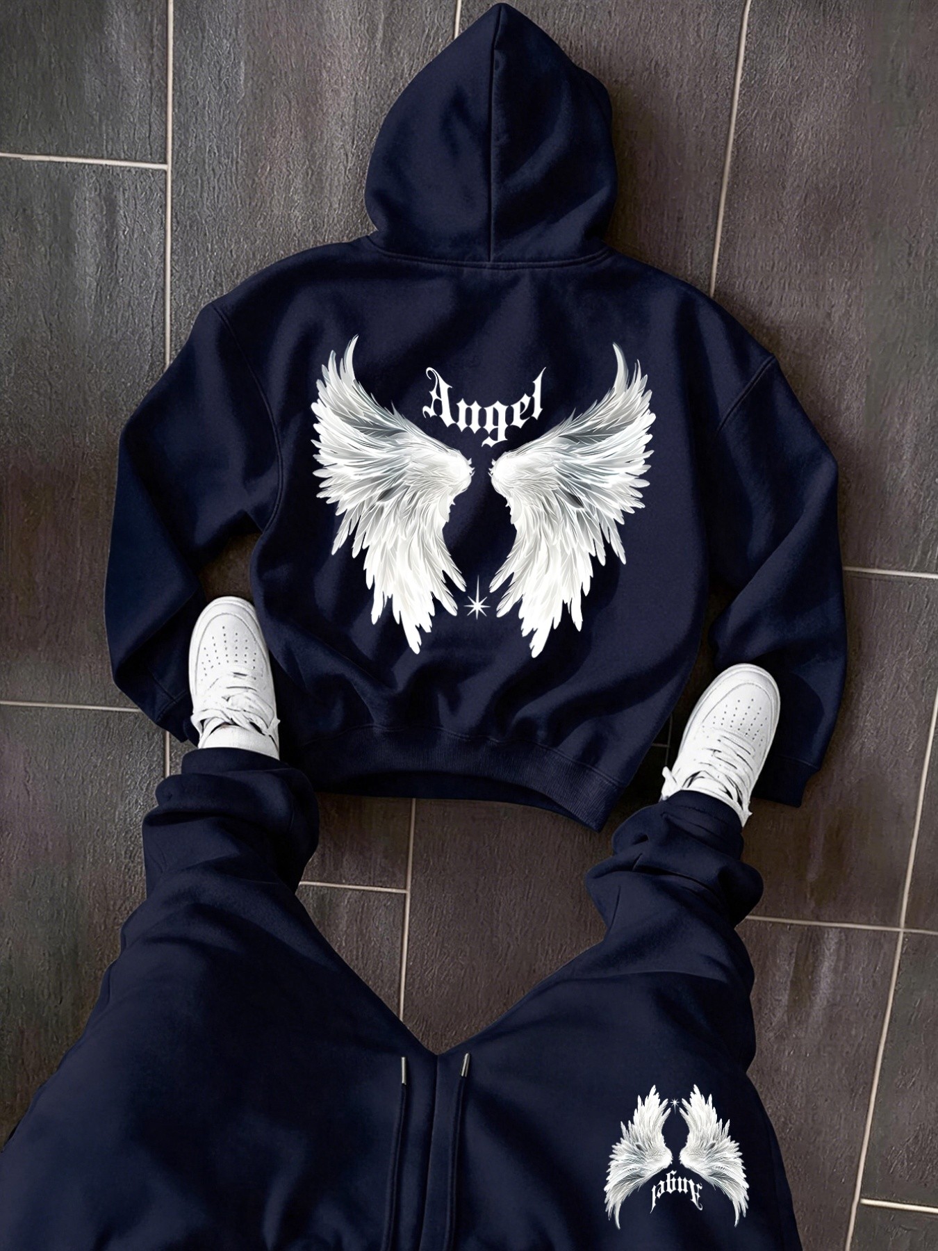 Street Fashion Men - Ensemble de sweat-shirts à capuche pour