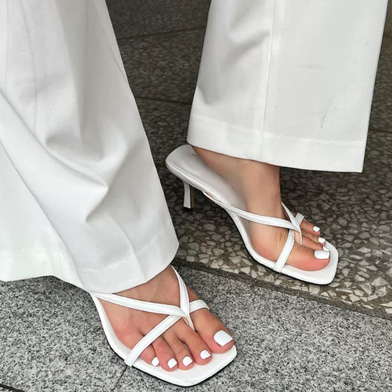 Street Fashion Clothing - Sandales à pince d'été 2026 pour