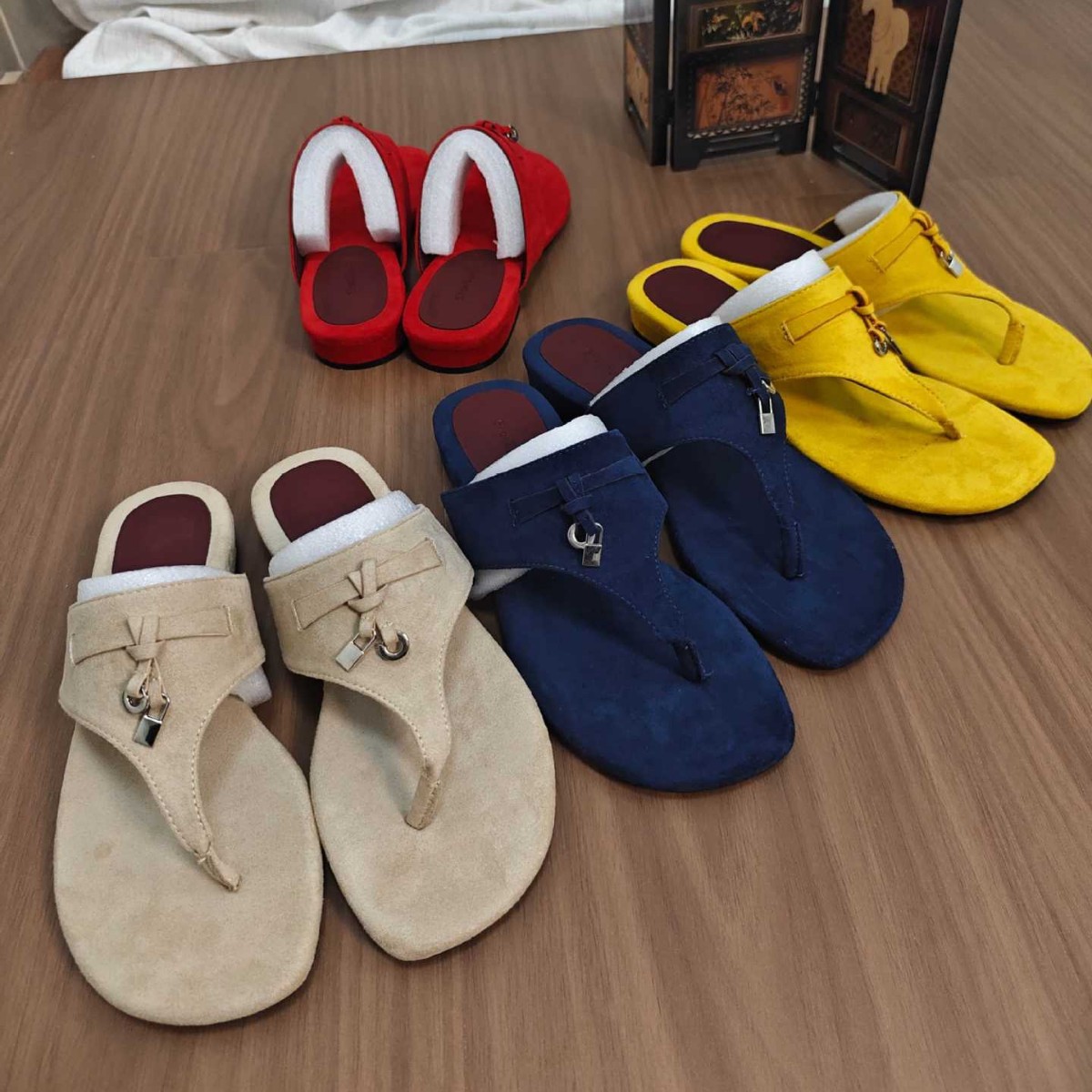 French Street Fashion - Nouvelles sandales à talon bas style