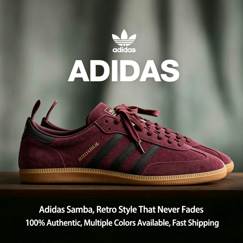 Adidas samba Trefoil baskets b - Street Fashion Adidas avis et prix