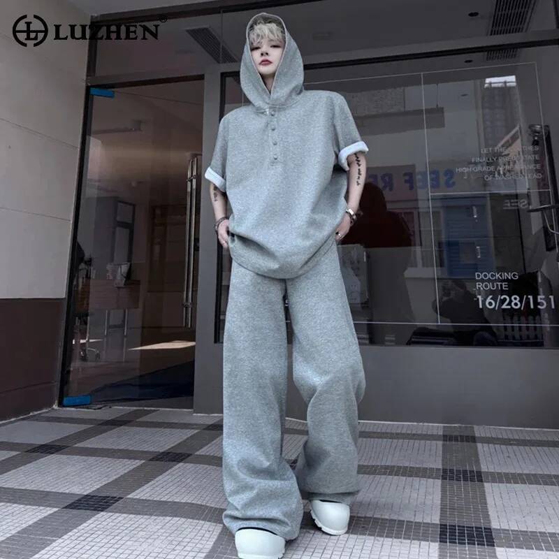 LUZHEN Original Tops Sleeve 20 - Street Fashion Men avis et prix