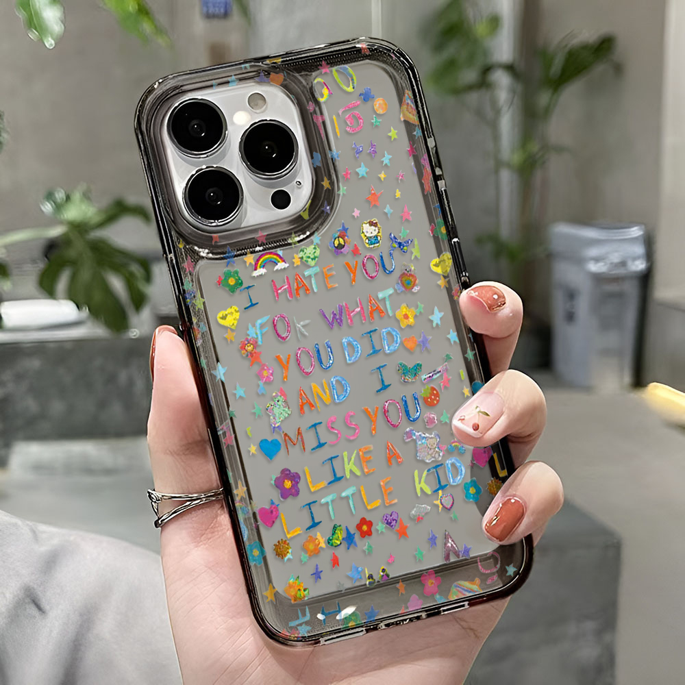 Coque en silicone motif lettre - Street Fashion Quotes avis et prix