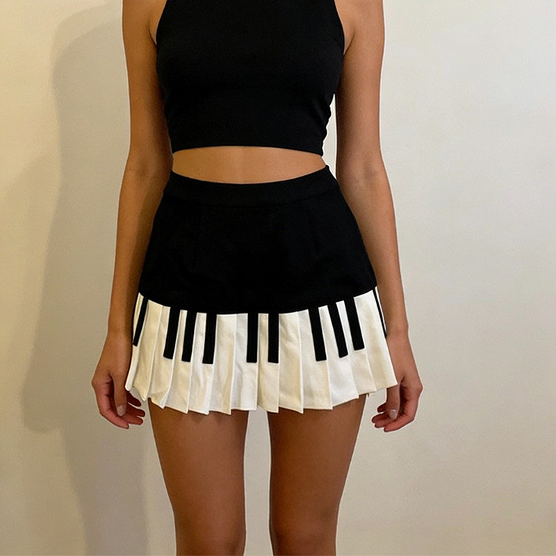 Jupes d'été pour femmes, style - Street Fashion Korean Girl avis et prix