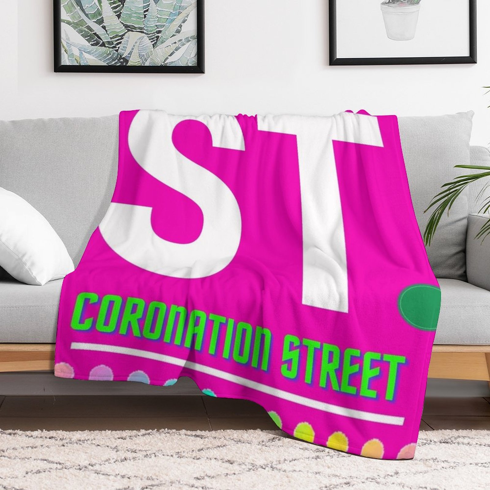 Couverture décorative colorée  - Street Fashion Logo Design avis et prix