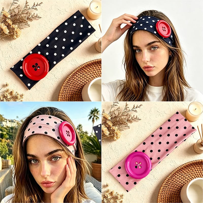 Bandeau de cheveux tendance po - Street Fashion Korean Girl avis et prix