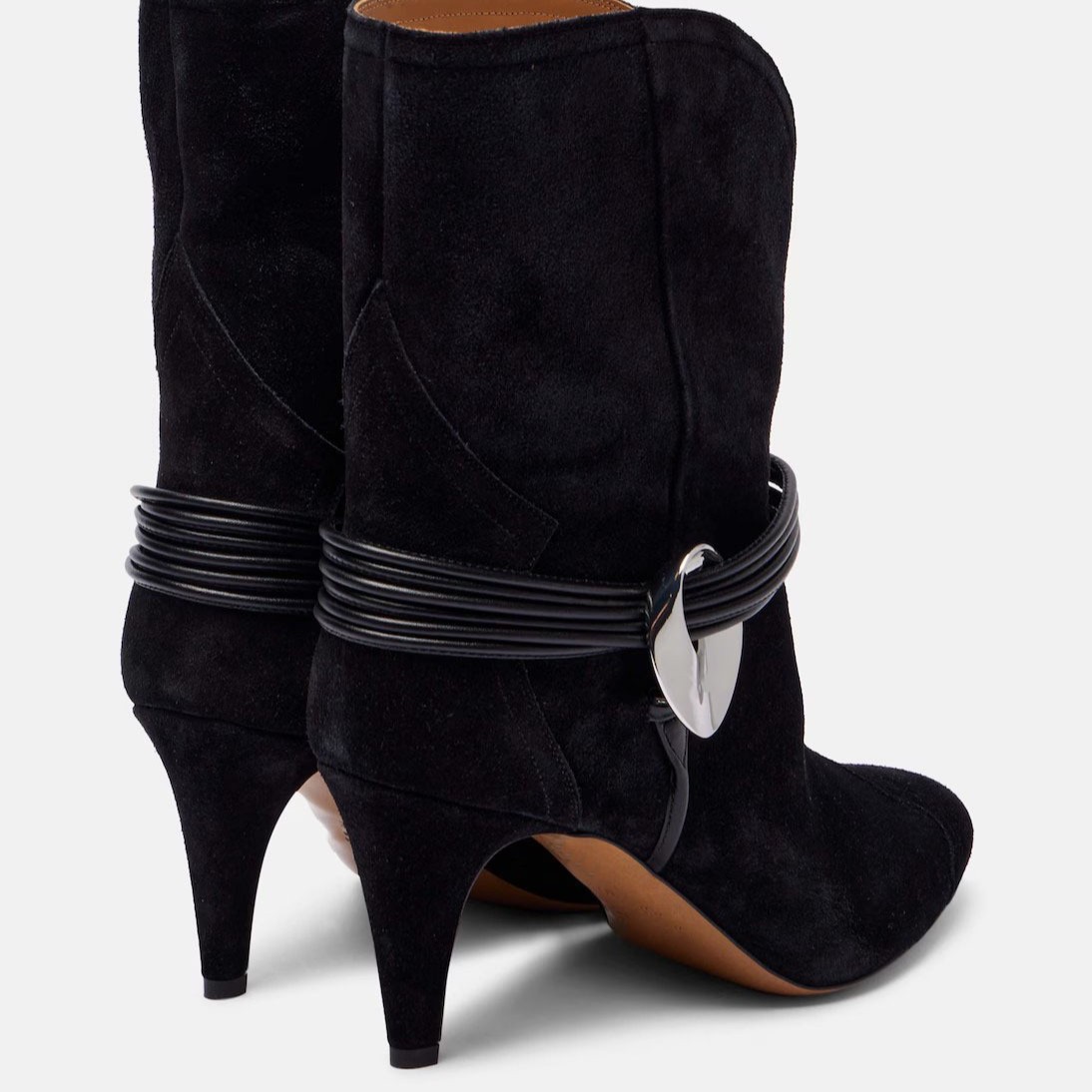 Bottines occidentales en daim  - Street Fashion Look avis et prix
