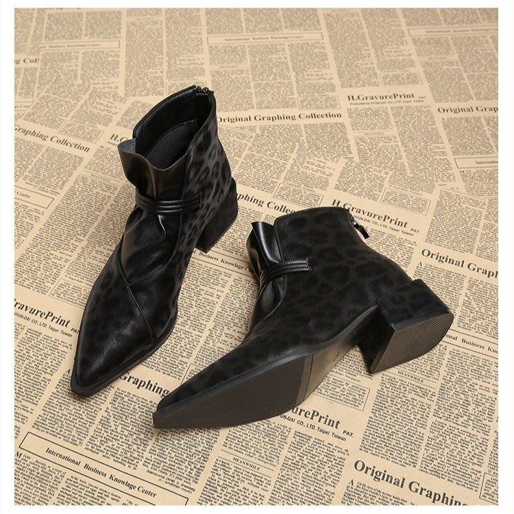Bottines courtes à bout pointu - French Street Fashion avis et prix