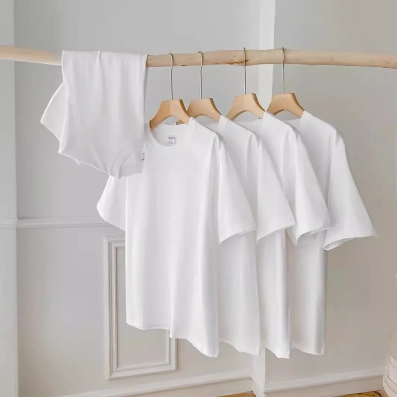 T-shirt en coton à col rond po - Street Fashion Quotes avis et prix