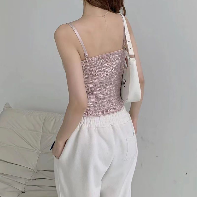 Camisole Femme Été Y2K Style D - Street Fashion Korean Girl avis et prix