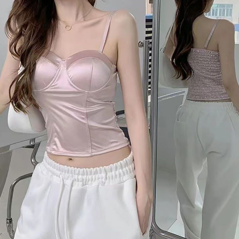 Camisole Femme Été Y2K Style D - Street Fashion Korean Girl avis et prix