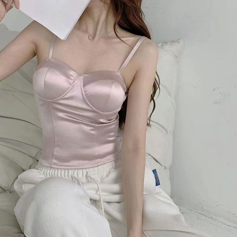 Camisole Femme Été Y2K Style D - Street Fashion Korean Girl avis et prix