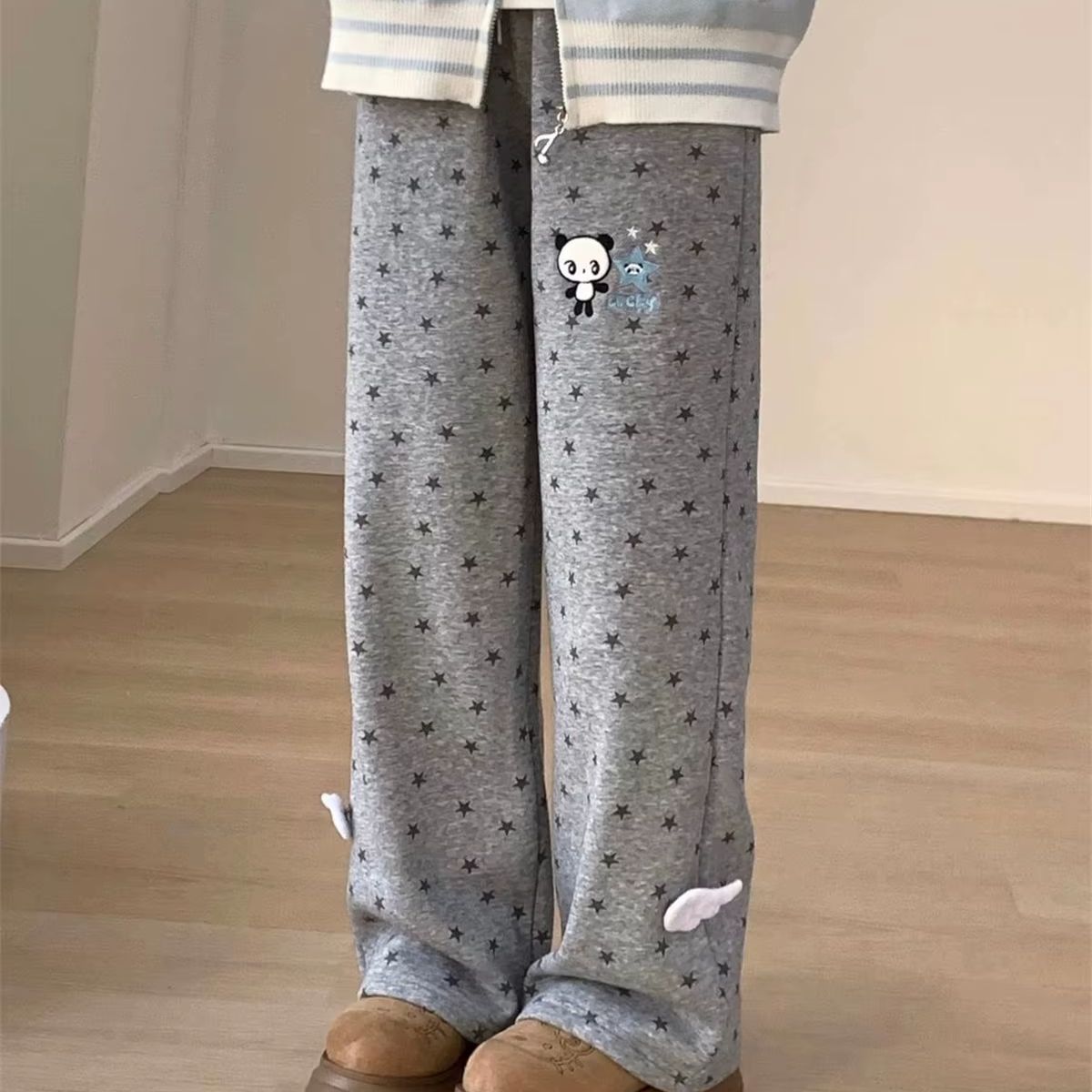 Pantalon vintage Y2K streetwea - Street Fashion Korean Girl avis et prix