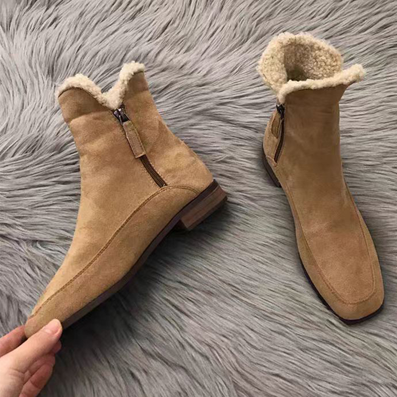 Nouvelles Bottes Courtes en Fo - Street Fashion Clothing avis et prix