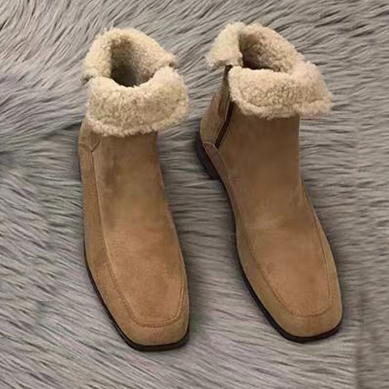 Nouvelles Bottes Courtes en Fo - Street Fashion Clothing avis et prix