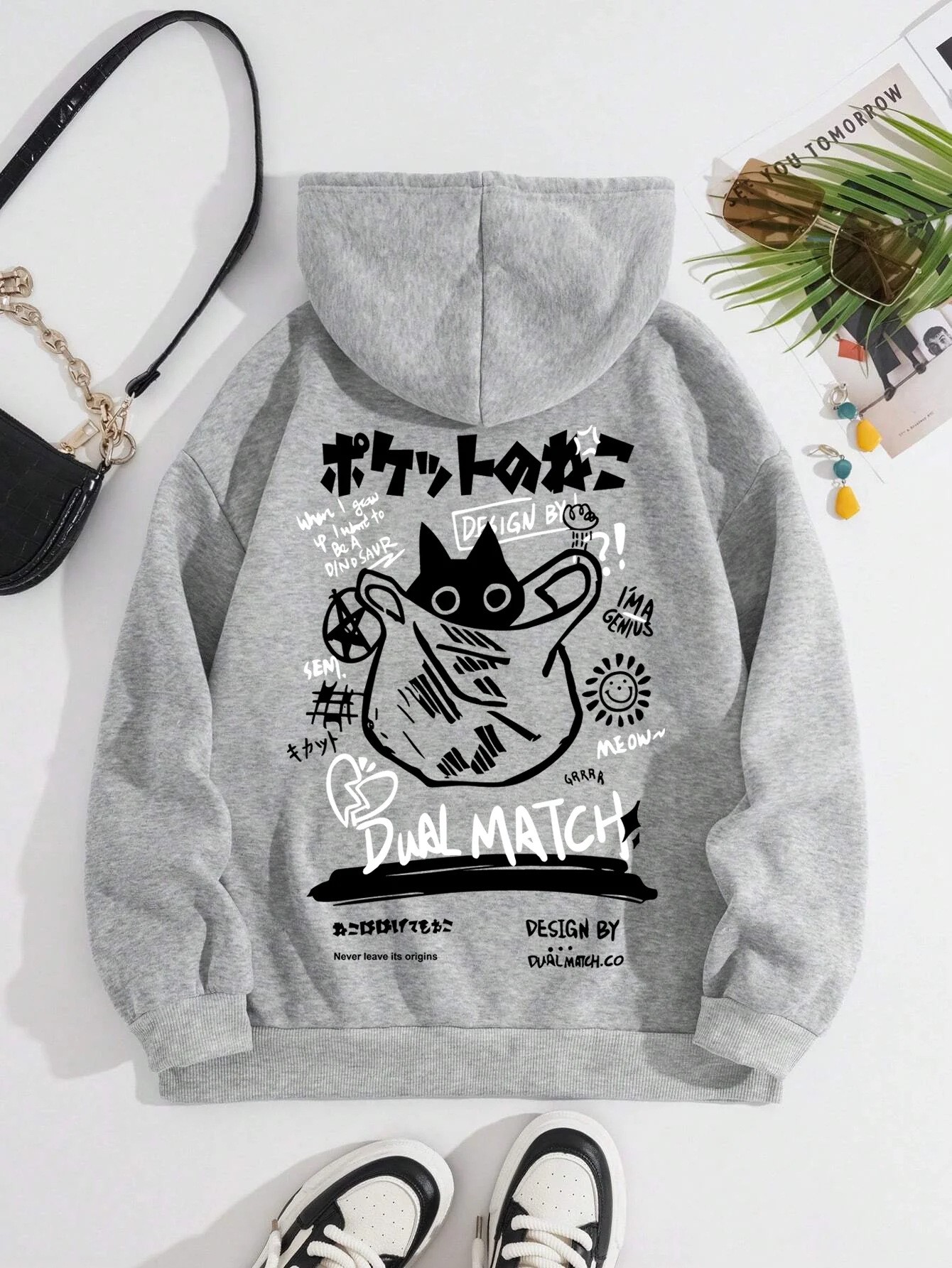 Sweat-shirt à capuche style ja - Street Fashion Of Japan avis et prix