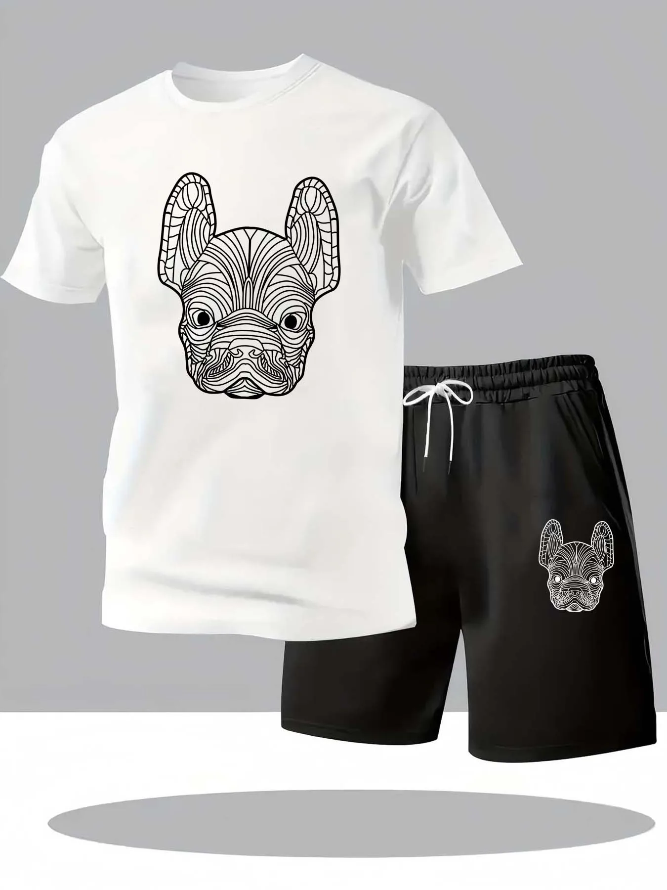 Ensemble t-shirt et short à ma - Street Fashion Clothing avis et prix