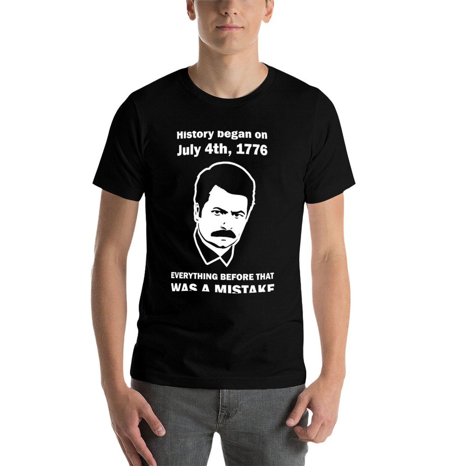 Ron Swanson History July 4 177 - Street Fashion History avis et prix