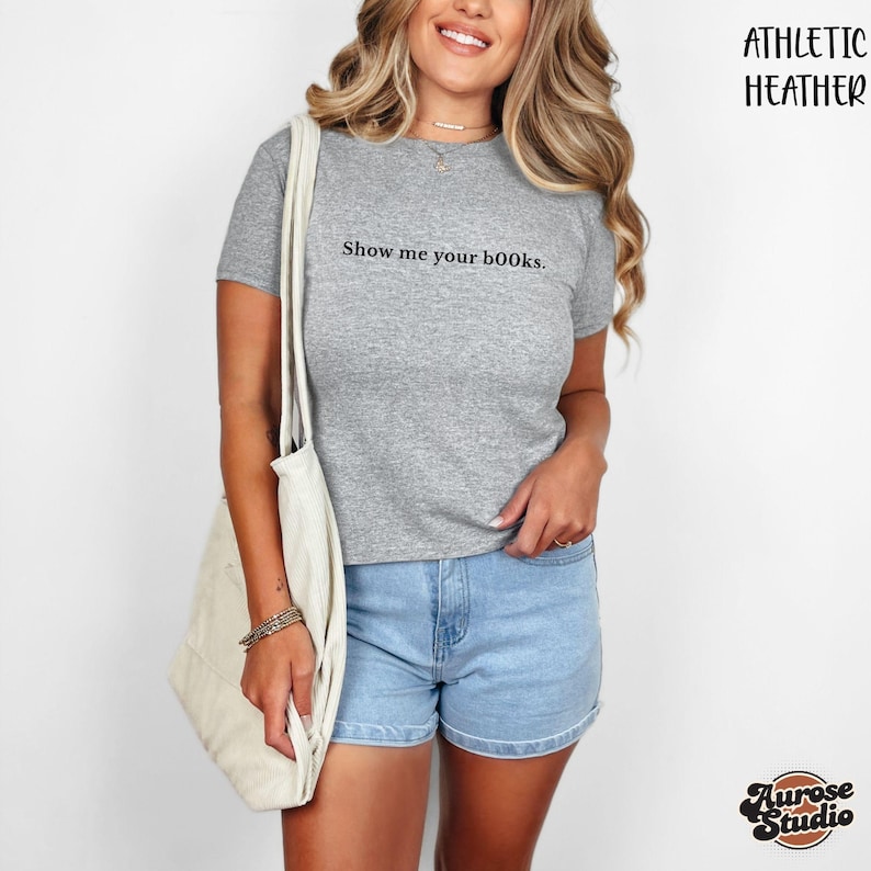 Show Me Your B00ks T-Shirt imp - Street Fashion Show avis et prix