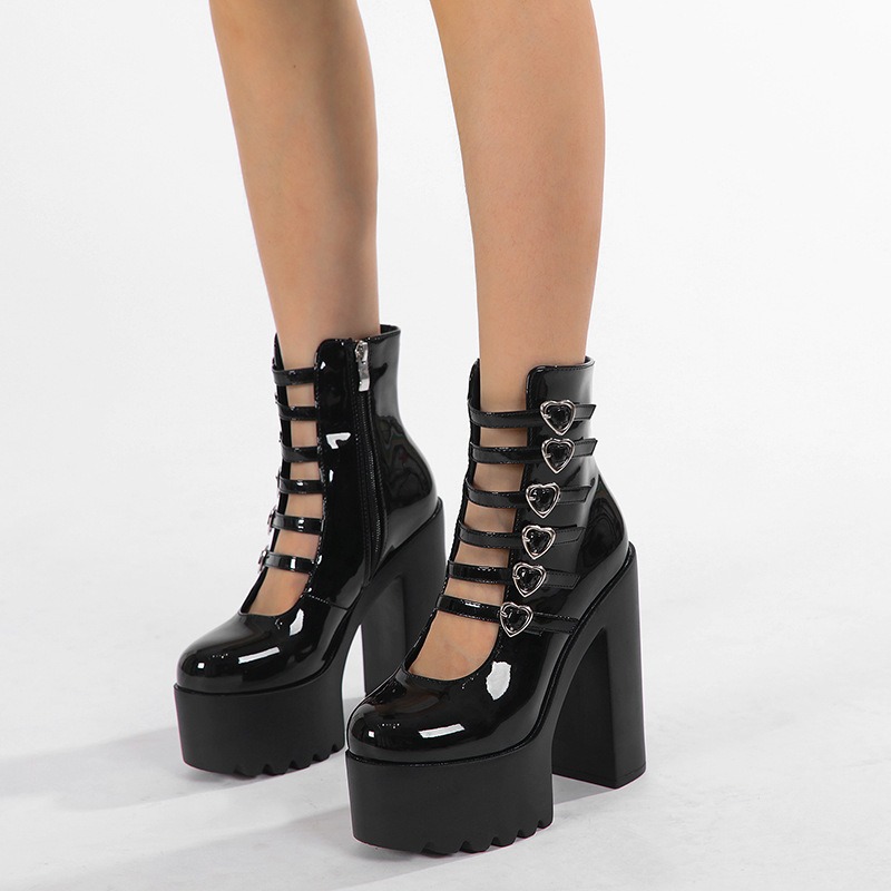 Escarpins à talons bloc pour f - Street Fashion Clothing avis et prix