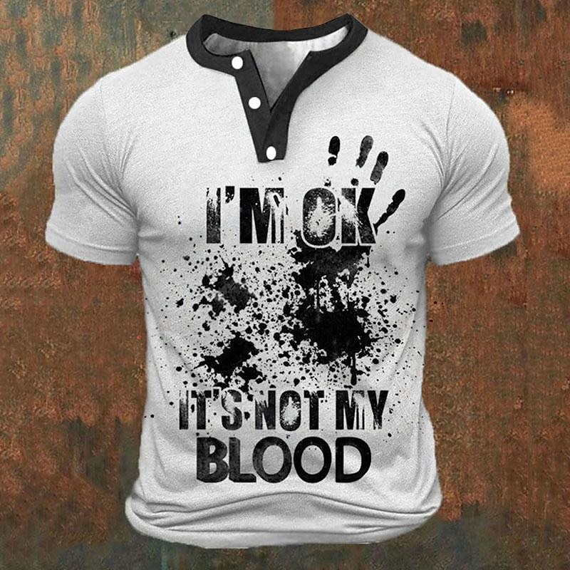 T-shirts Henley pour hommes av - Street Fashion Clothing avis et prix