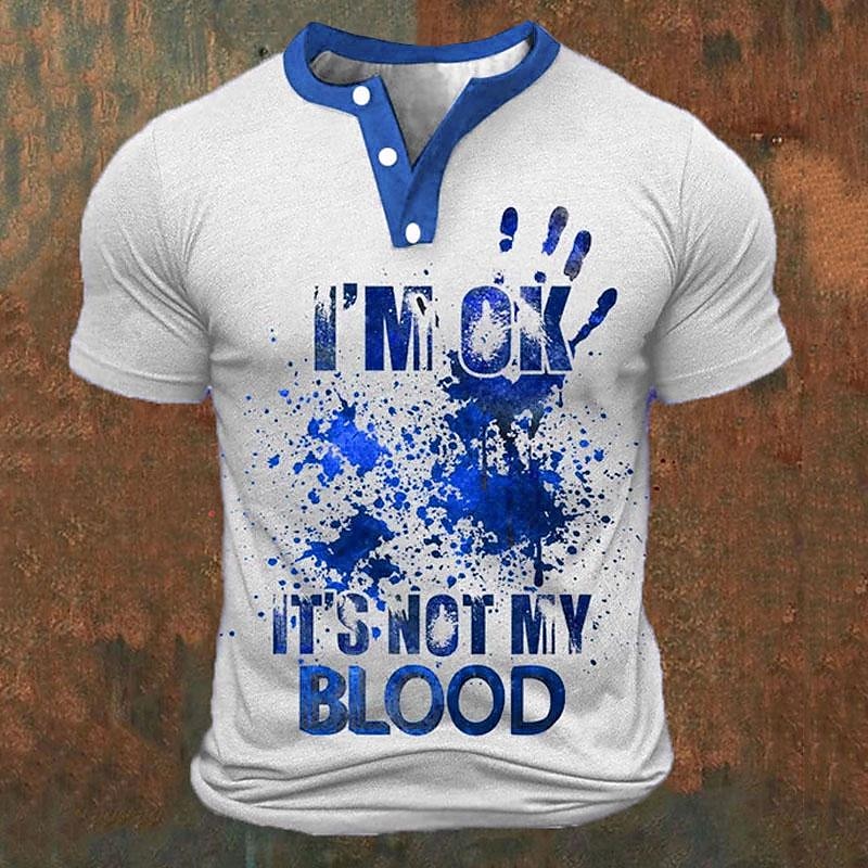 T-shirts Henley pour hommes av - Street Fashion Clothing avis et prix