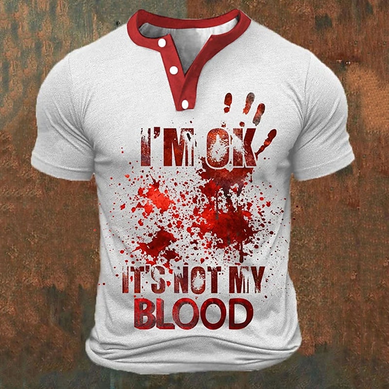 T-shirts Henley pour hommes av - Street Fashion Clothing avis et prix