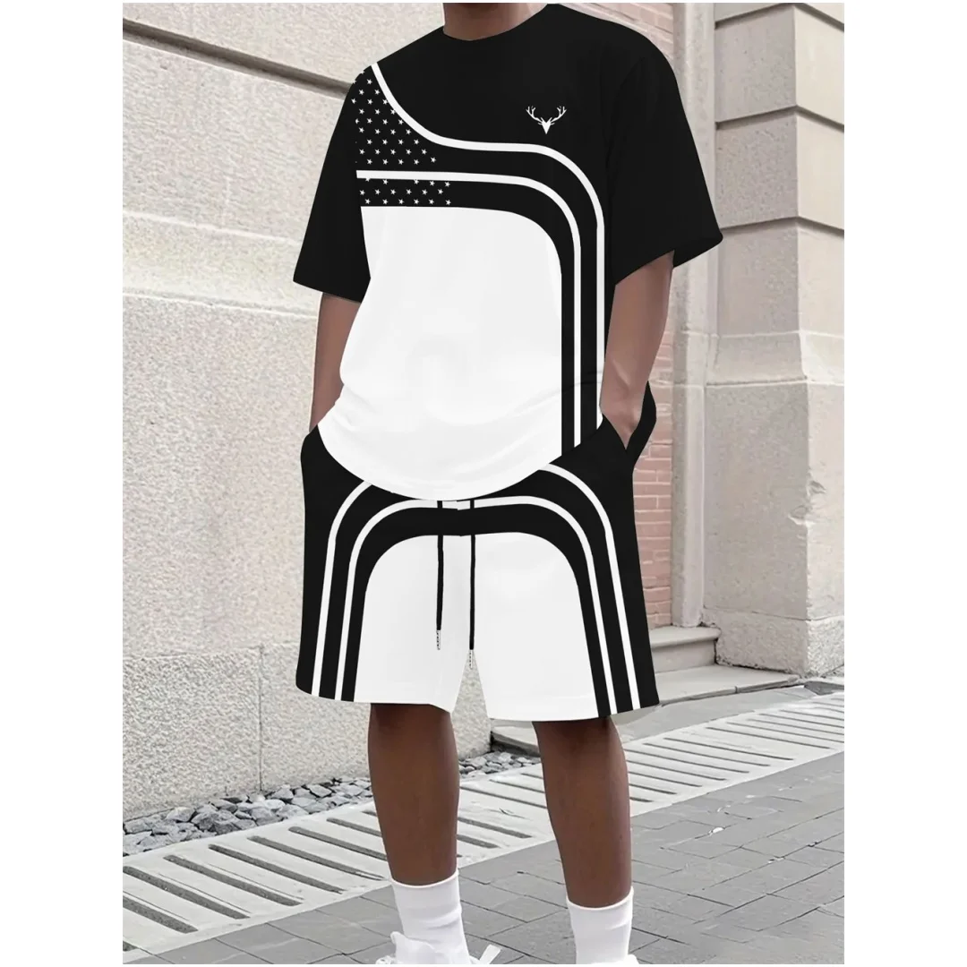 Ensemble T-shirt et Short Homm - Street Fashion Clothing avis et prix