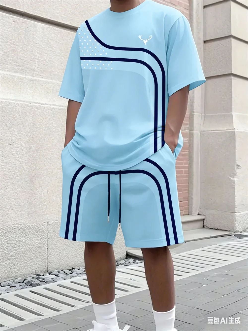 Ensemble T-shirt et Short Homm - Street Fashion Clothing avis et prix