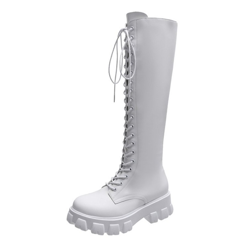 Bottes hautes pour femmes à la - Street Fashion Female avis et prix