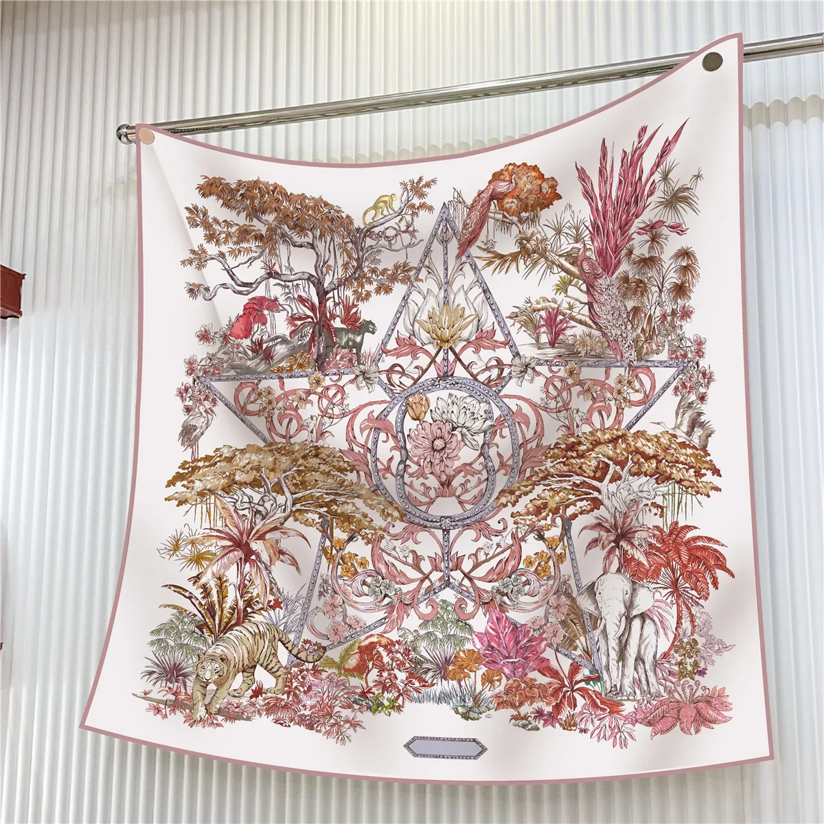 Écharpe d'oiseau florale franç - French Street Fashion avis et prix